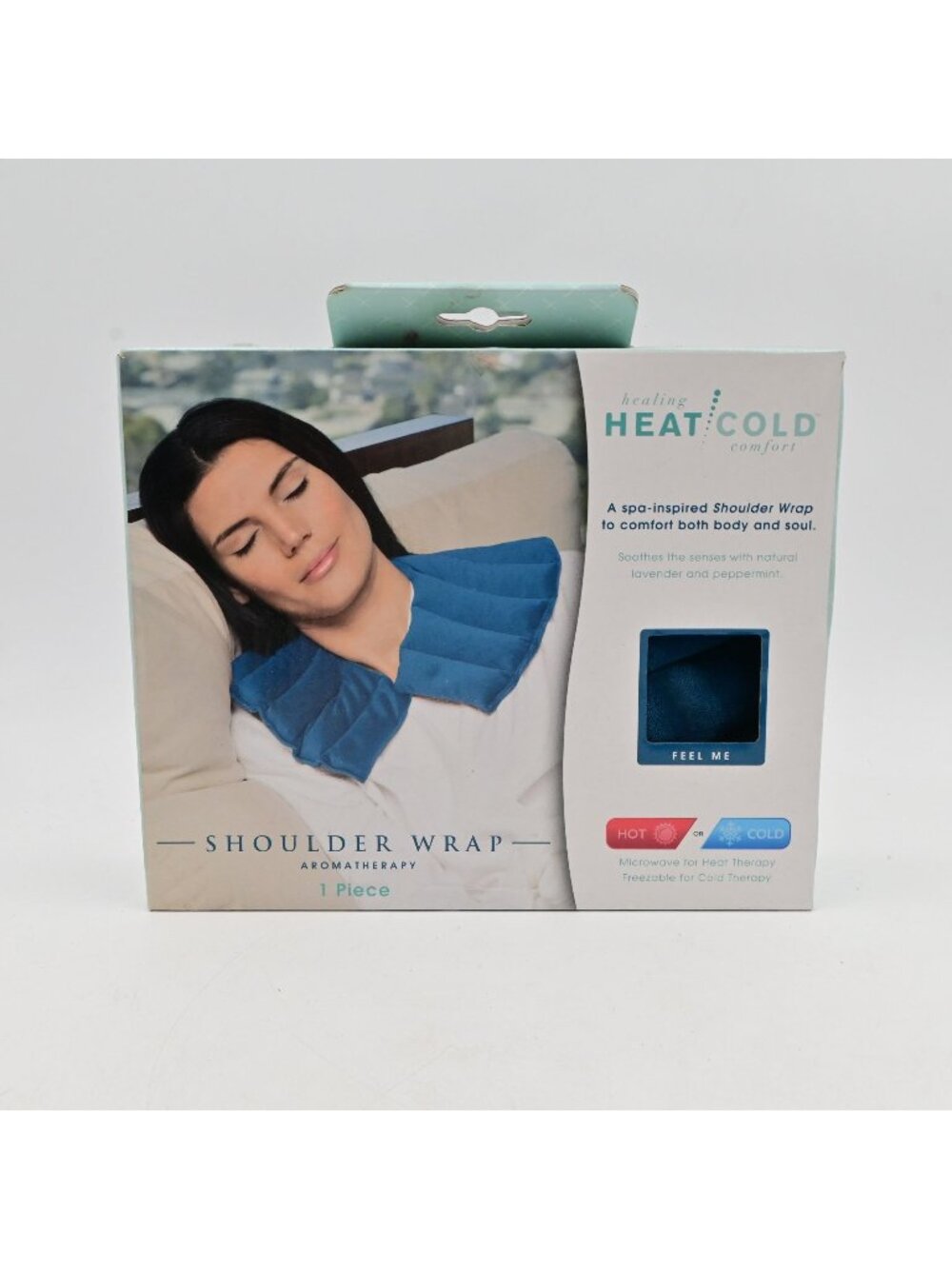 Evriholder Healing Heat & Cold Shoulder Wrap Aromatherapy Stress Relief New